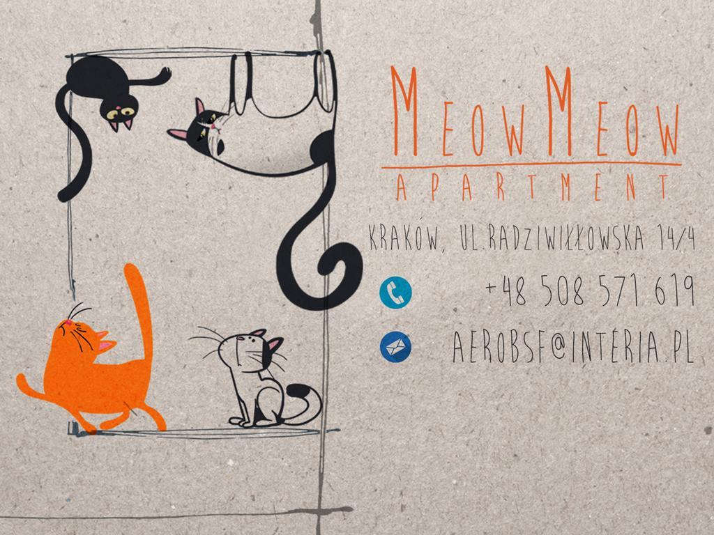 Meowmeow Apartment Krakow Bagian luar foto